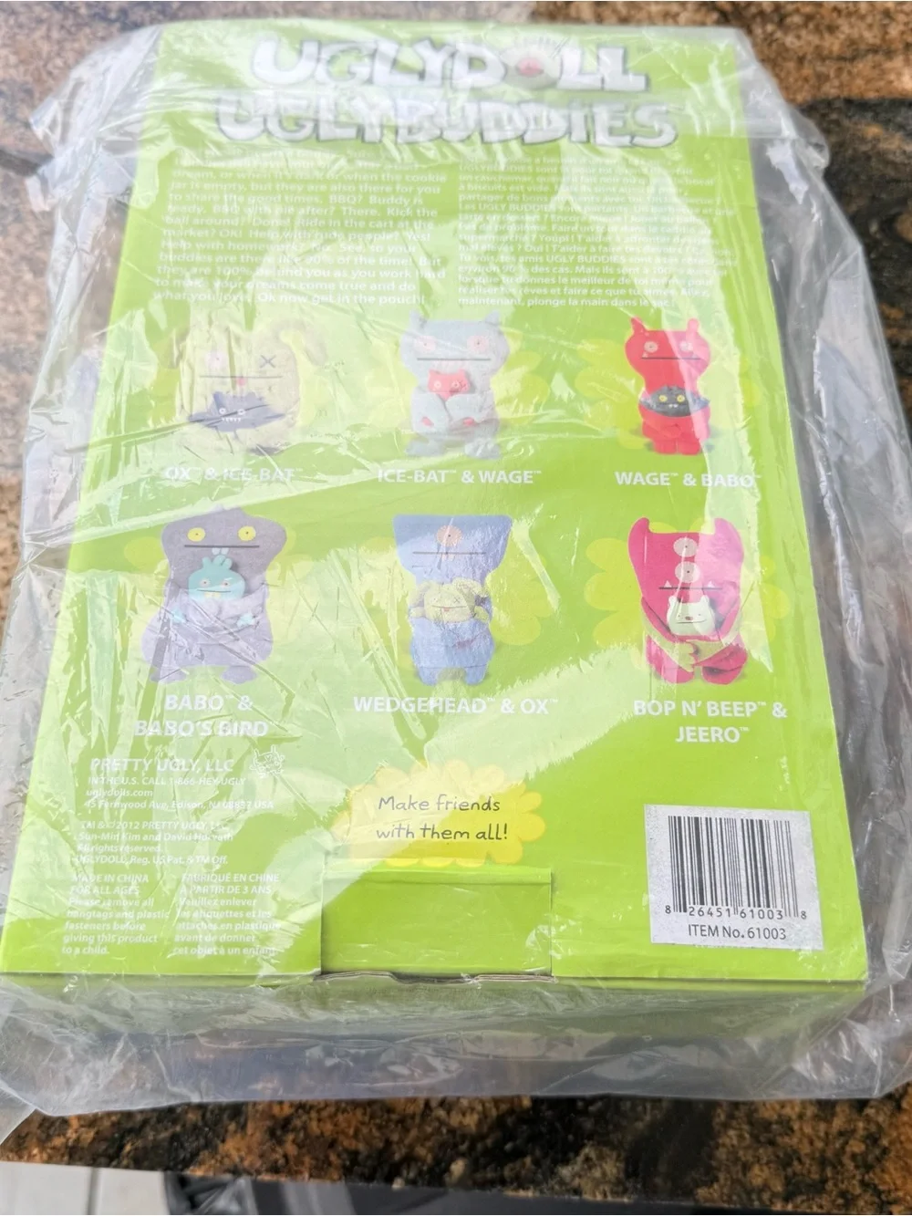 UGLY DOLLS UGLYDOLL UGLY BUDDIES UGLYBUDDIES WAGE & BABO 10